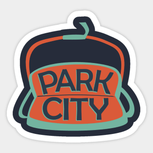 Park City Chairlift Graphic Sticker